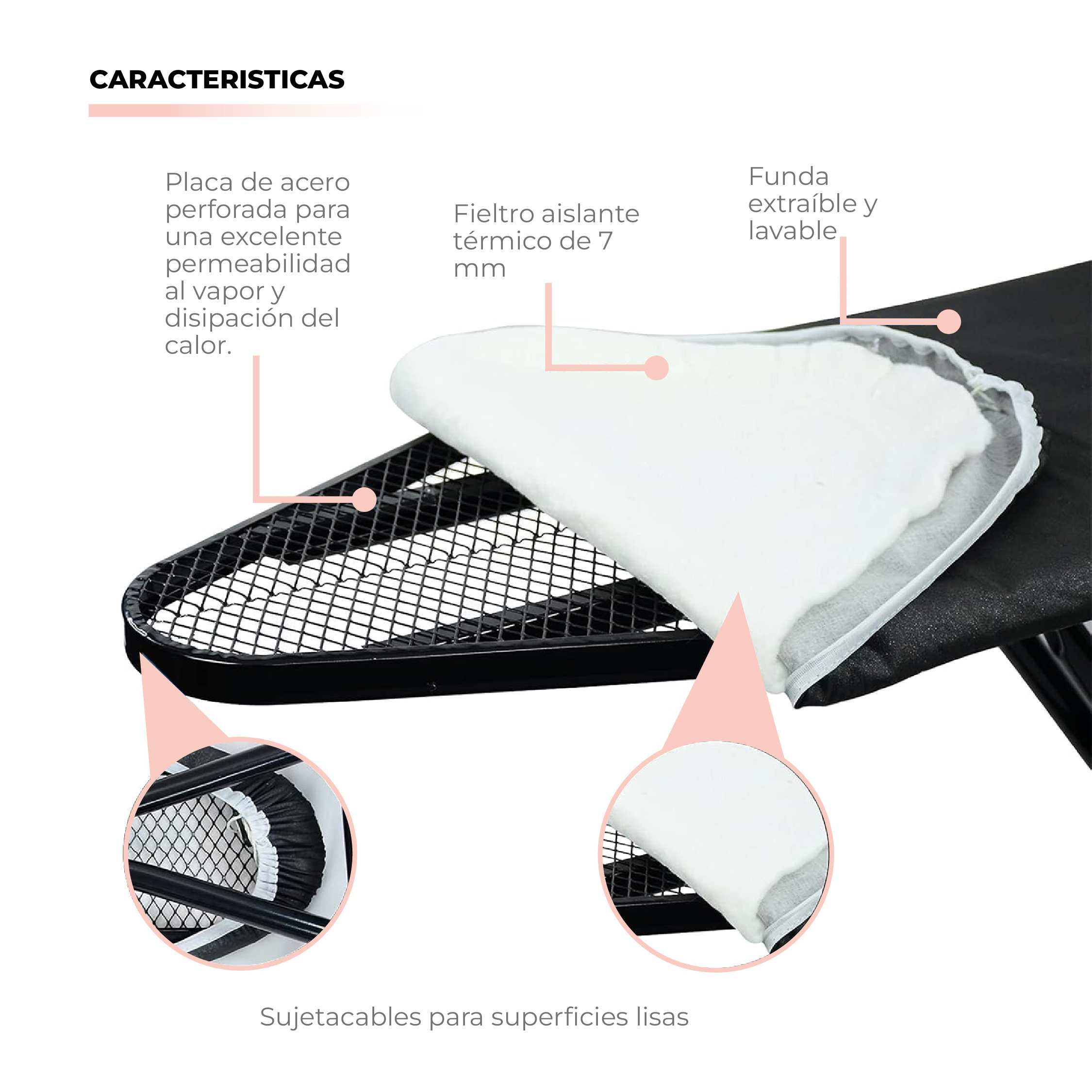 Miniatura 4 de Mesa de Plancha